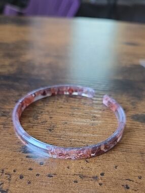 Color By Amber Skinny Bracelet - Medium - COCOA